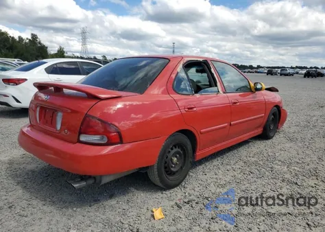 2003 Nissan Sentra Se-R Spec V z USA, uszkodzony, nr VIN 3N1AB51D63L723486